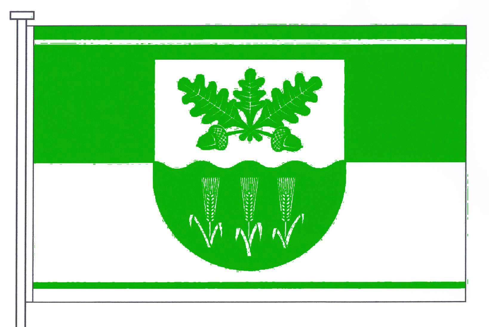 Flagge Gemeinde Groß Rheide, Kreis Schleswig-Flensburg